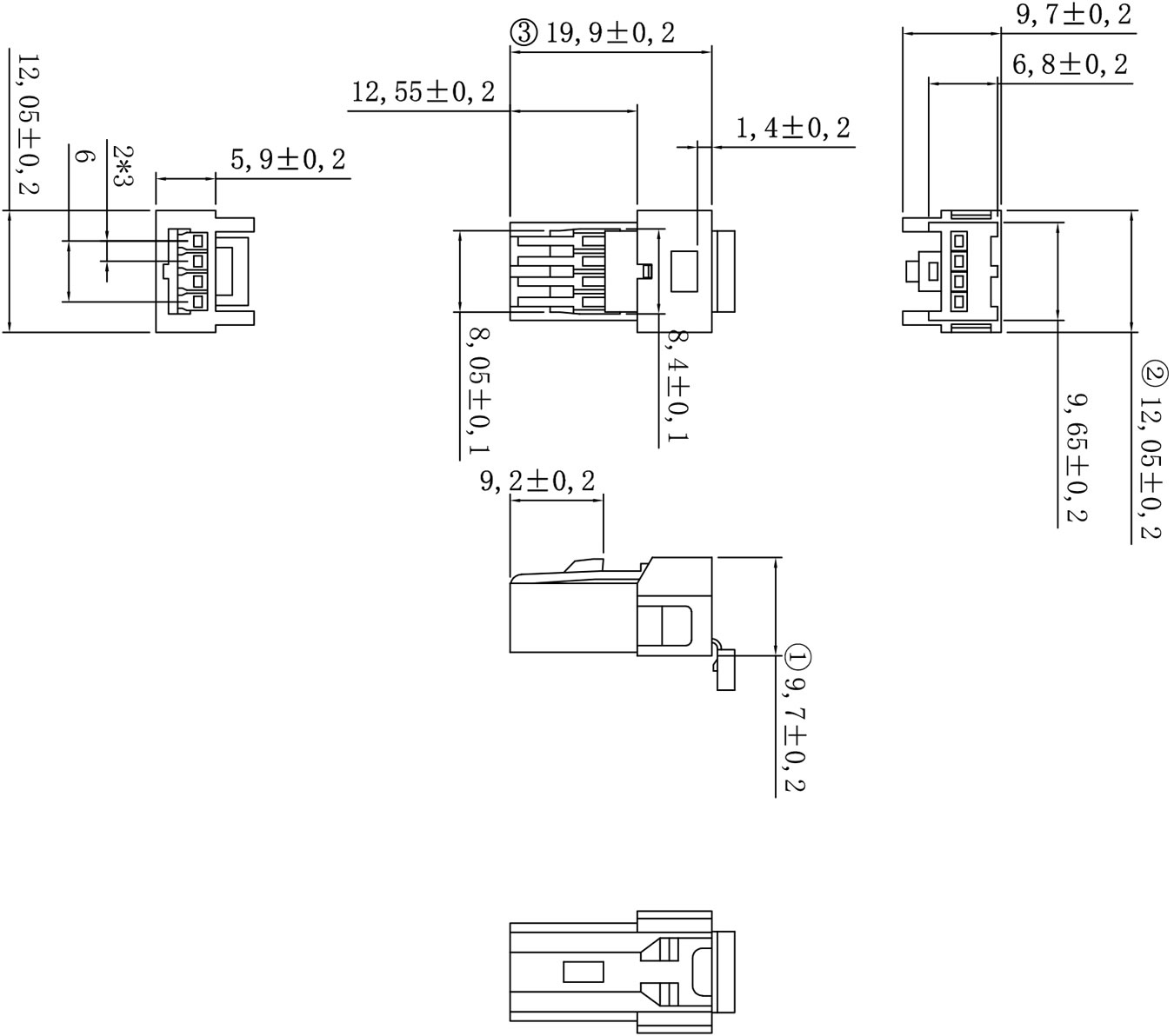 新能源电动尾门4P白公壳-单排 Model (1).jpg